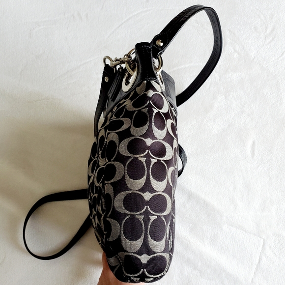 Coach Black and Gray Crossbody Bag - Picture 5 of 5